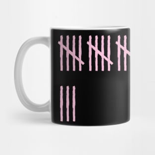 18th pink count Mug